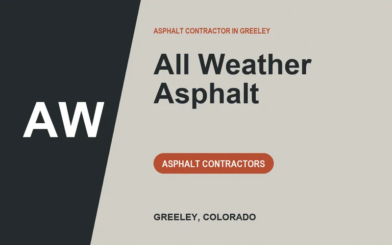All Weather Asphalt in Greeley, Colorado