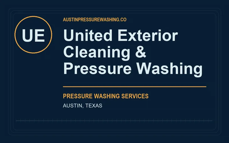 United Exterior Cleaning & Pressure Washing in Austin, Texas