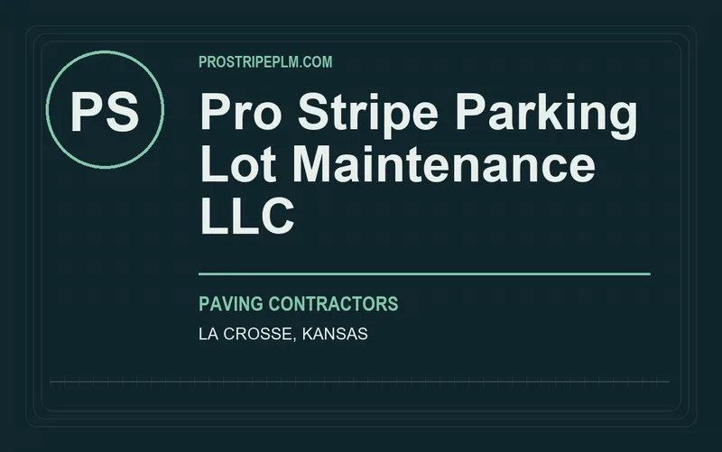 Pro Stripe Parking Lot Maintenance LLC in La Crosse, Kansas