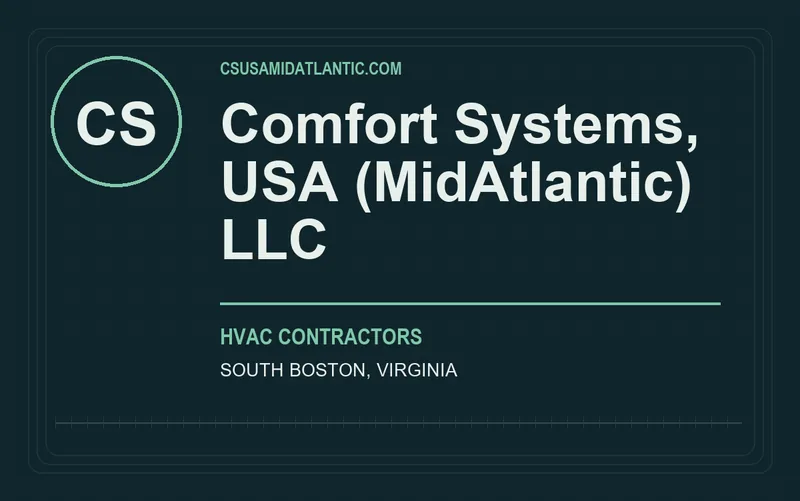 Comfort Systems, USA (MidAtlantic) LLC in South Boston, Virginia