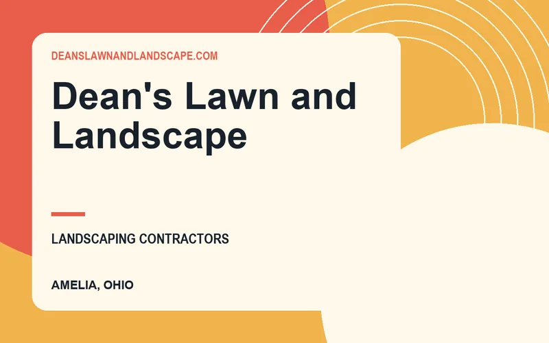 Dean's Lawn and Landscape in Amelia, Ohio