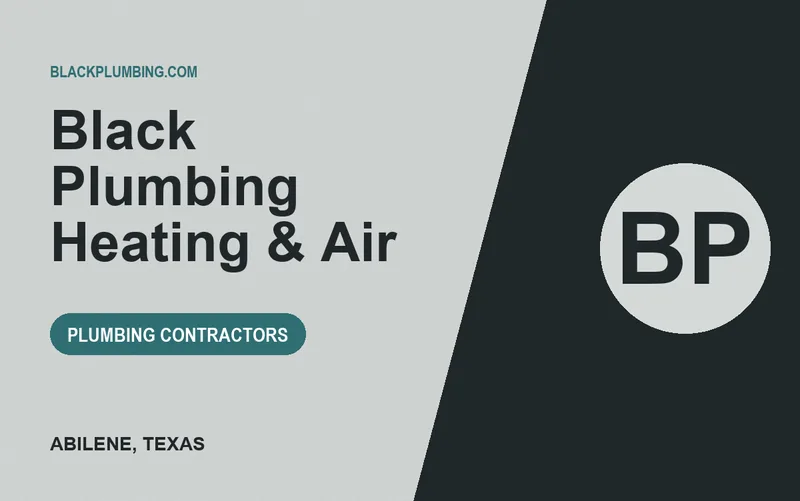 Black Plumbing Heating & Air in Abilene, Texas
