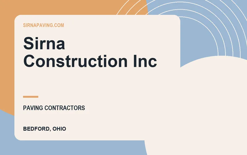Sirna Construction Inc in Bedford, Ohio