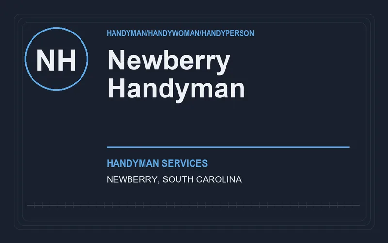 Newberry Handyman in Newberry, South Carolina