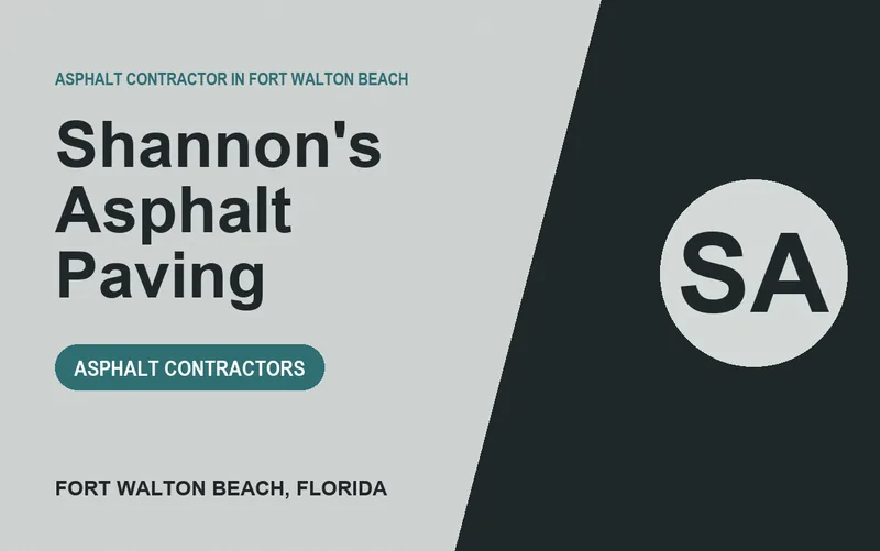 Shannon's Asphalt Paving in Fort Walton Beach, Florida