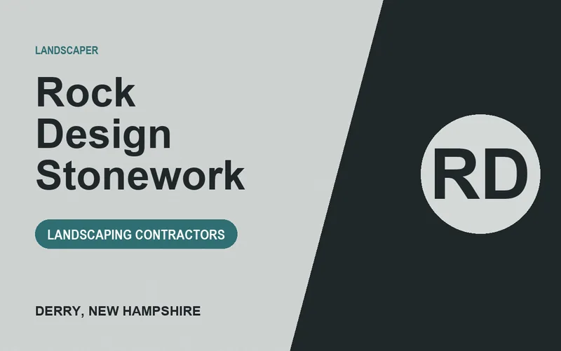 Rock Design Stonework in Derry, New Hampshire