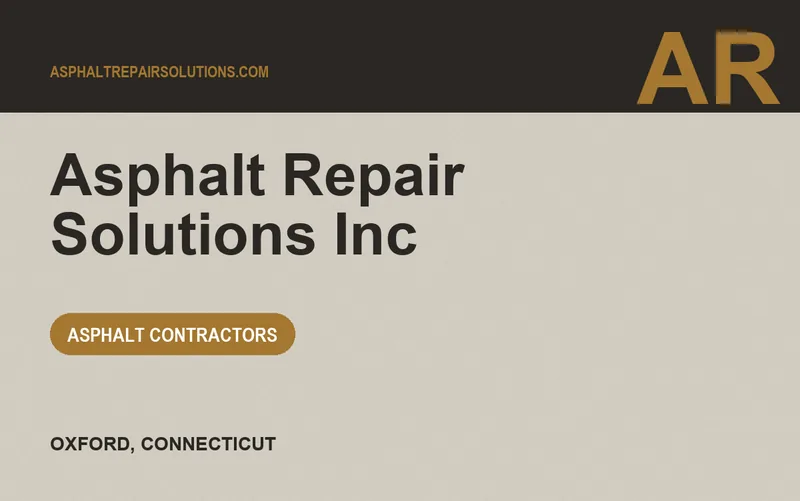 Asphalt Repair Solutions Inc in Oxford, Connecticut