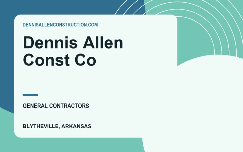 Dennis Allen Const Co in Blytheville, Arkansas