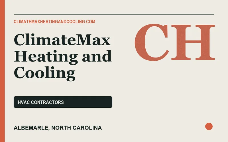 ClimateMax Heating and Cooling in Albemarle, North Carolina