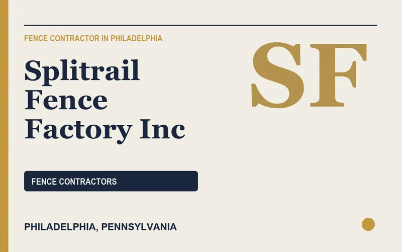 Splitrail Fence Factory Inc in Philadelphia, Pennsylvania