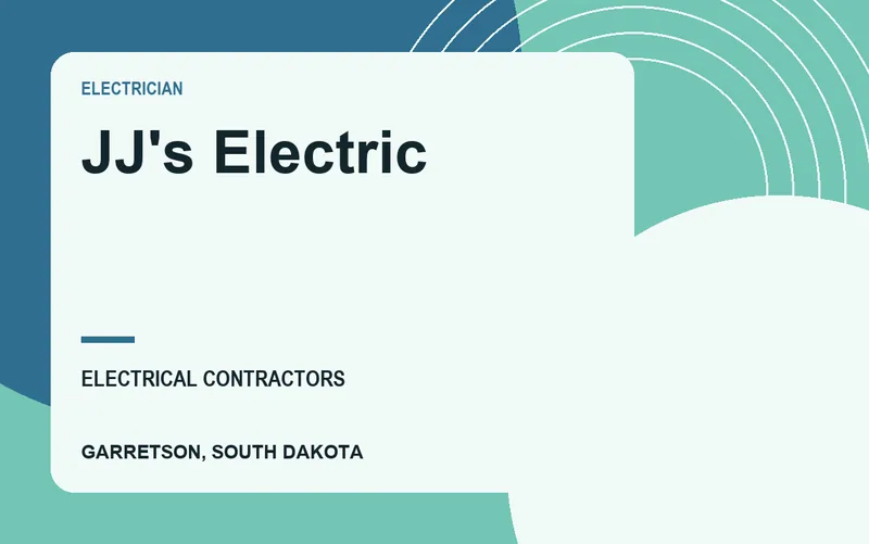 JJ's Electric in Garretson, South Dakota