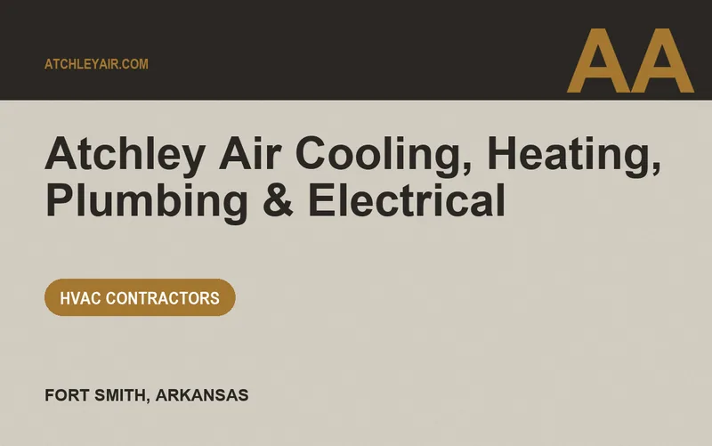 Atchley Air Cooling, Heating, Plumbing & Electrical in Fort Smith, Arkansas