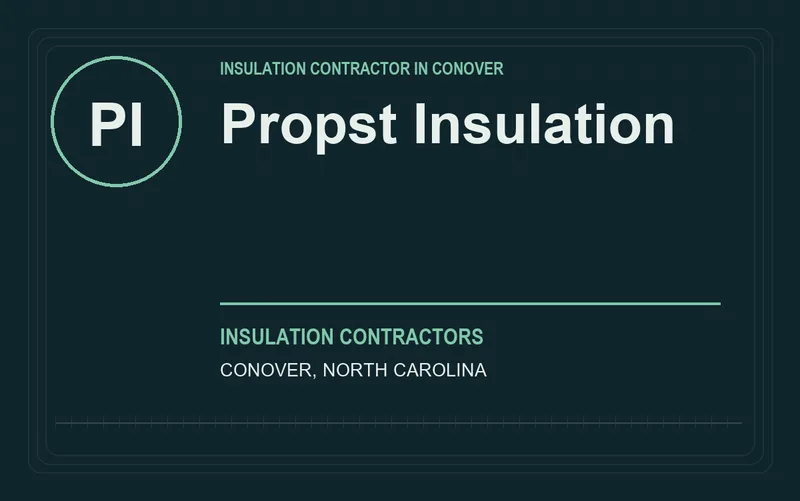 Propst Insulation in Conover, North Carolina