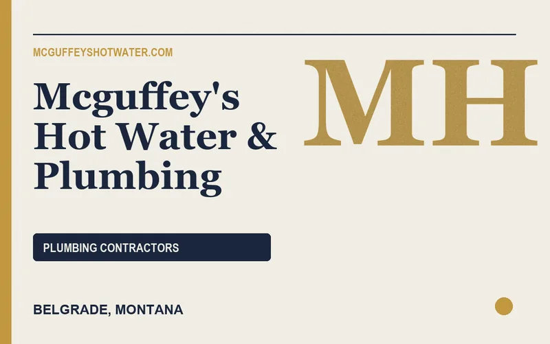 Mcguffey's Hot Water & Plumbing in Belgrade, Montana