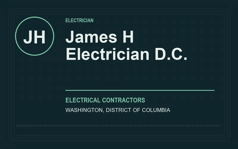 James H Electrician D.C. in Washington, District of Columbia