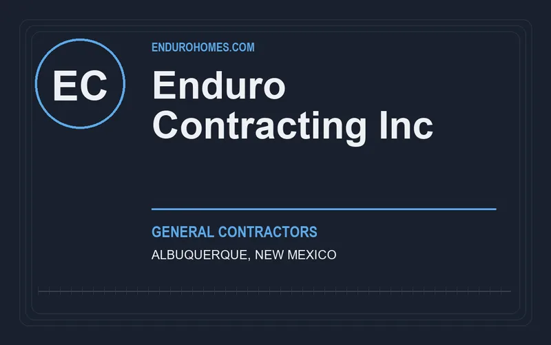 Enduro Contracting Inc in Albuquerque, New Mexico