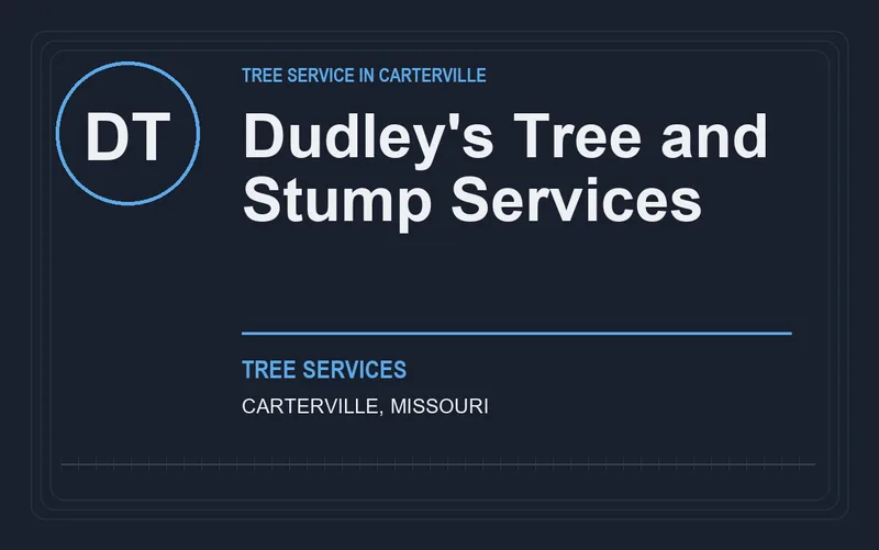 Dudley's Tree and Stump Services in Carterville, Missouri