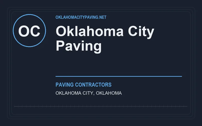 Oklahoma City Paving in Oklahoma City, Oklahoma