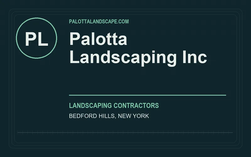 Palotta Landscaping Inc in Bedford Hills, New York
