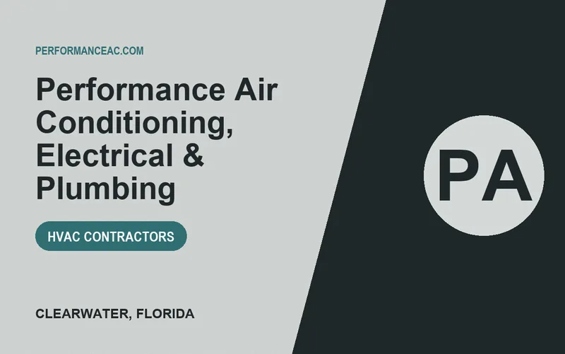Performance Air Conditioning, Electrical & Plumbing in Clearwater, Florida