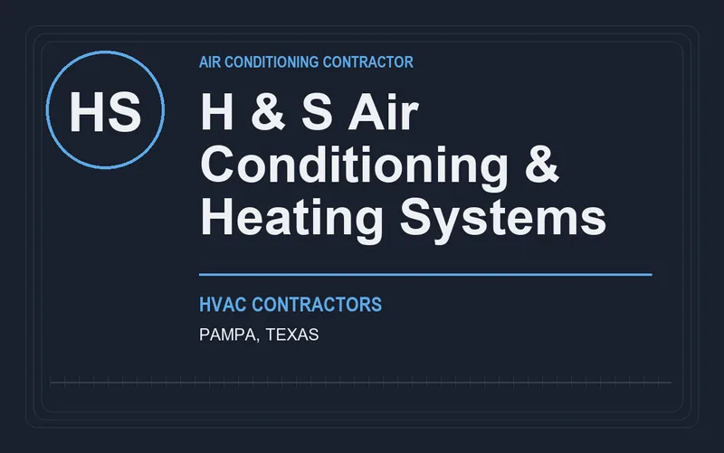 H & S Air Conditioning & Heating Systems in Pampa, Texas