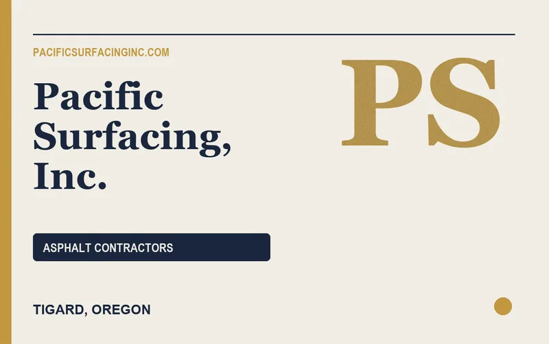 Pacific Surfacing, Inc. in Tigard, Oregon