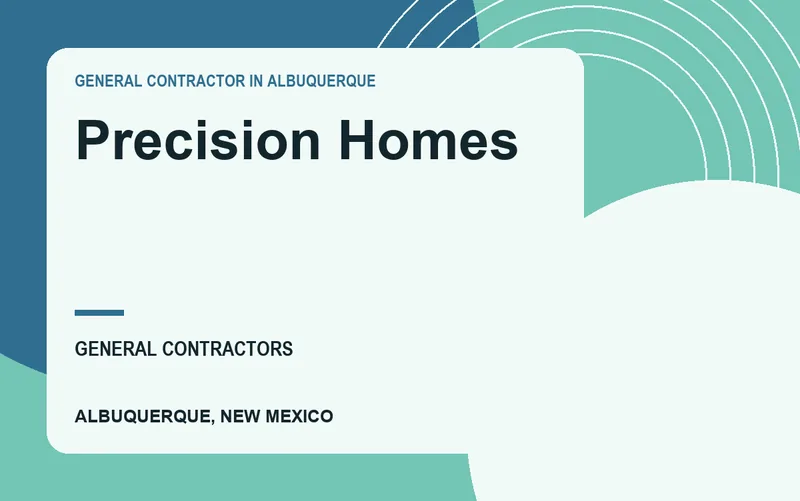 Precision Homes in Albuquerque, New Mexico