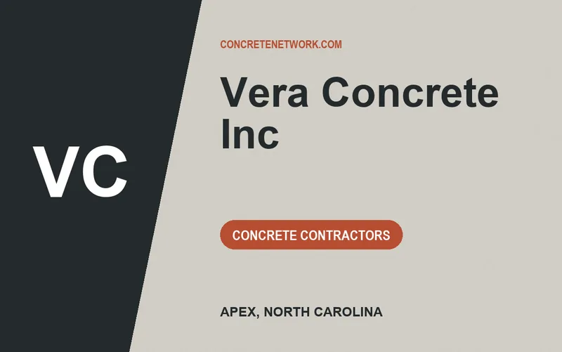 Vera Concrete Inc in Apex, North Carolina
