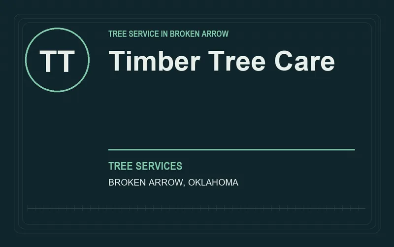 Timber Tree Care in Broken Arrow, Oklahoma