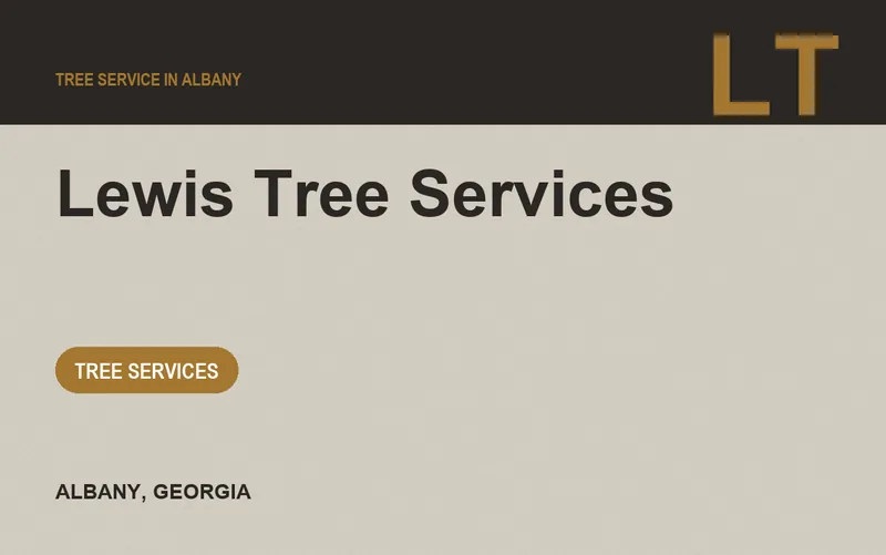 Lewis Tree Services in Albany, Georgia