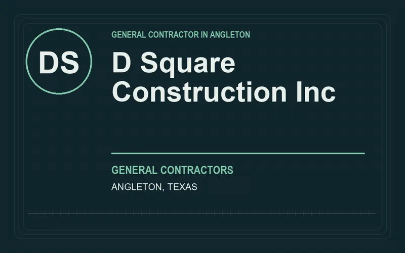 D Square Construction Inc in Angleton, Texas