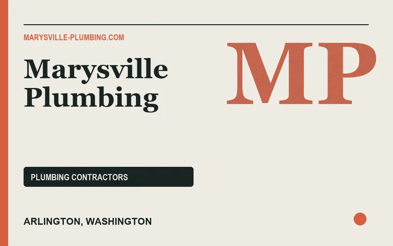 Marysville Plumbing in Arlington, Washington