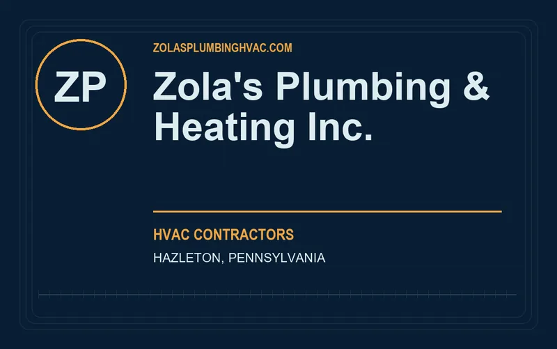 Zola's Plumbing & Heating Inc. in Hazleton, Pennsylvania