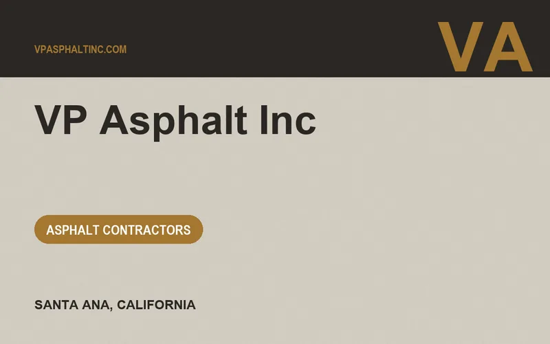 VP Asphalt Inc in Santa Ana, California