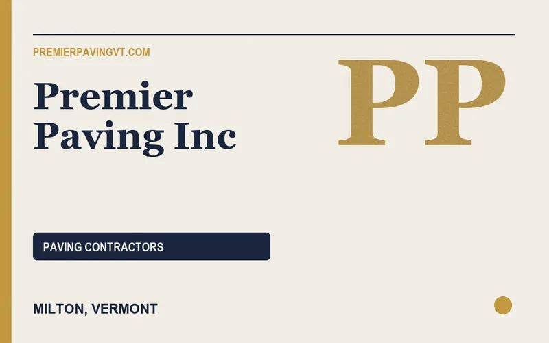 Premier Paving Inc in Milton, Vermont
