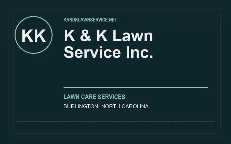 K & K Lawn Service Inc. in Burlington, North Carolina