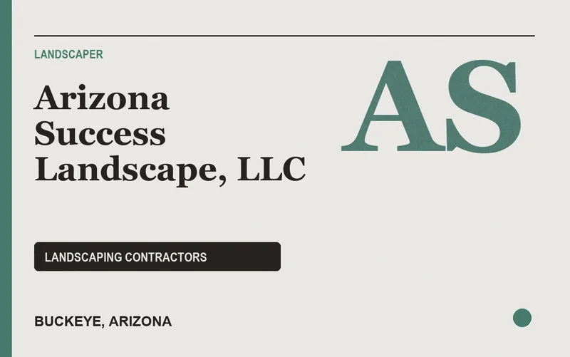 Arizona Success Landscape, Llc in Buckeye, Arizona