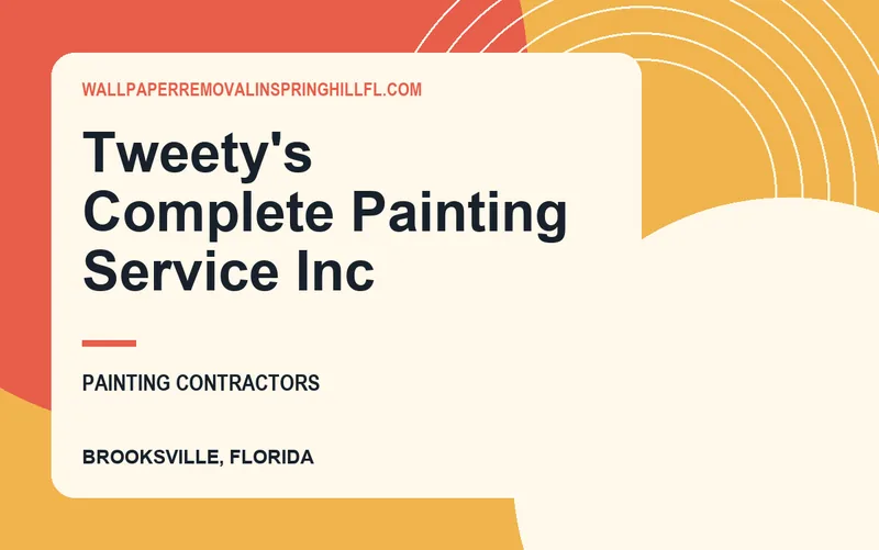 Tweety's Complete Painting Service Inc in Brooksville, Florida