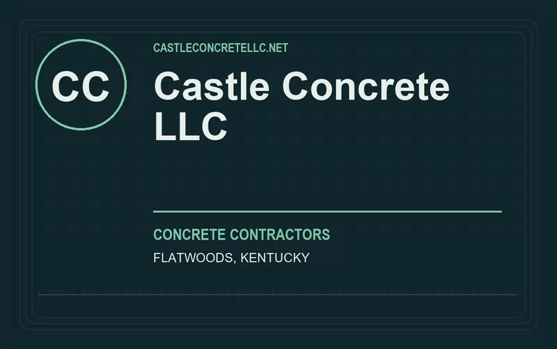 Castle Concrete Llc in Flatwoods, Kentucky