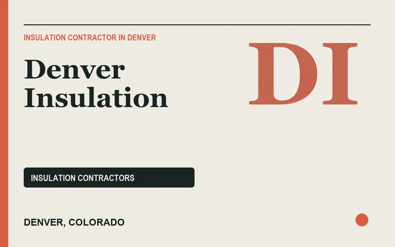 Denver Insulation in Denver, Colorado