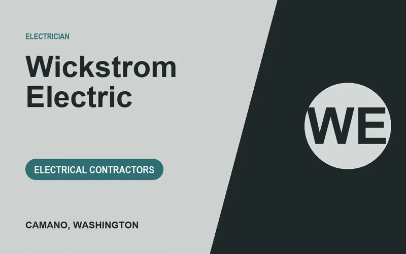 Wickstrom Electric in Camano, Washington