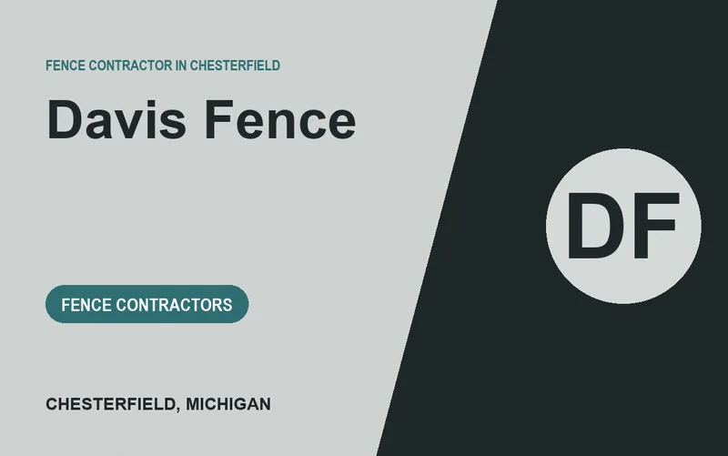 Davis Fence in Chesterfield, Michigan