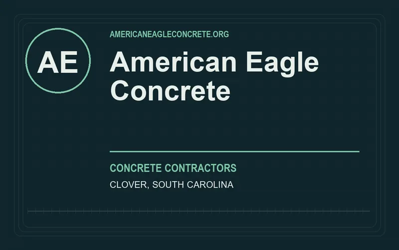 American Eagle Concrete in Clover, South Carolina