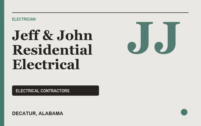 Jeff & John Residential Electrical in Decatur, Alabama