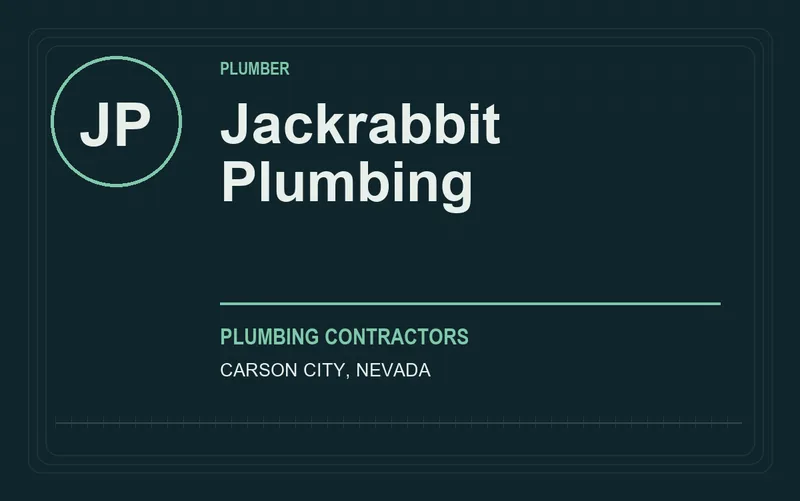Jackrabbit Plumbing in Carson City, Nevada
