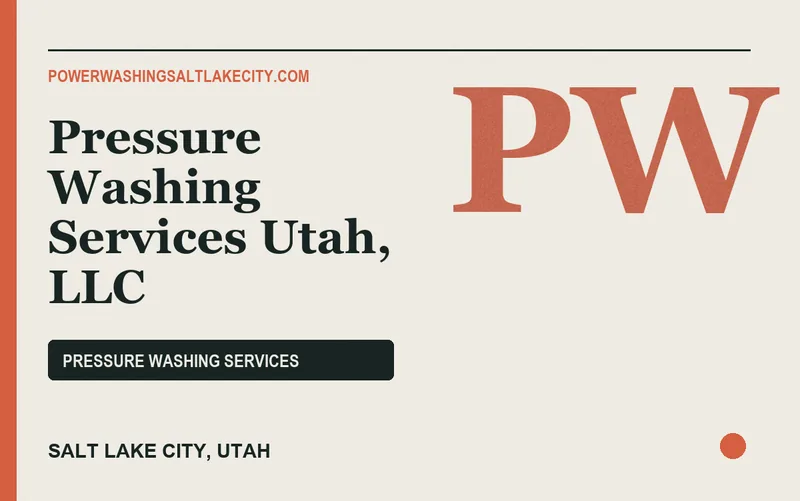 Pressure Washing Services Utah, LLC in Salt Lake City, Utah