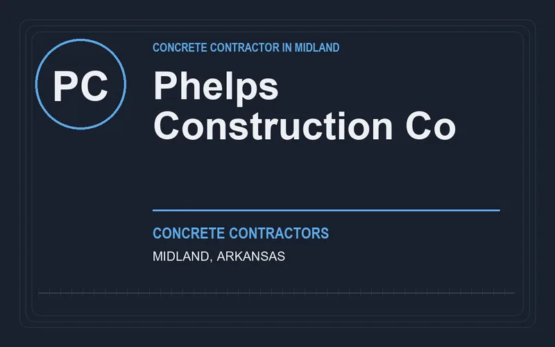 Phelps Construction Co in Midland, Arkansas