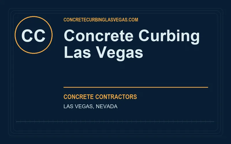Concrete Curbing Las Vegas in Las Vegas, Nevada