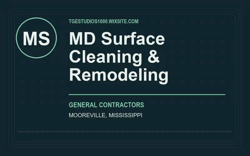 MD Surface Cleaning & Remodeling in Mooreville, Mississippi