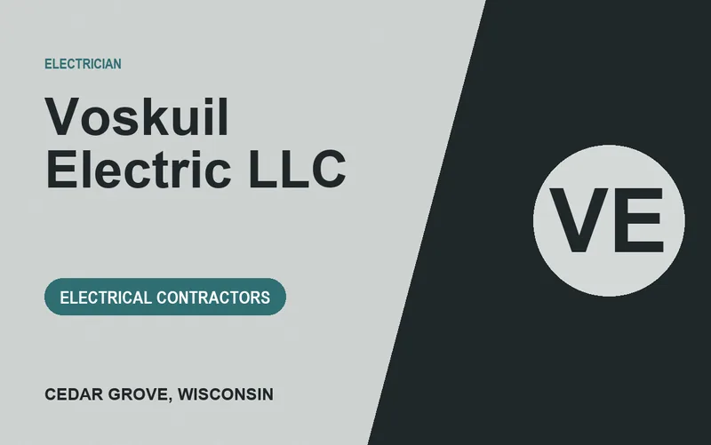 Voskuil Electric LLC in Cedar Grove, Wisconsin